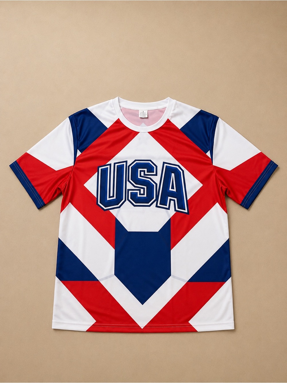 RSQ USA Graphic Short-Sleeve Tee - Red, White, Blue